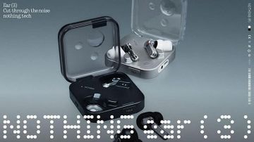 Nothing تطلق سماعات Ear (3) مع خاصية إلغاء الضوضاء Nothing تطلق سماعات Ear (3) مع خاصية إلغاء الضوضاء
