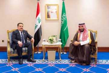 ولي العهد ورئيس الوزراء العراقي يبحثان العلاقات الثنائية والمستجدات