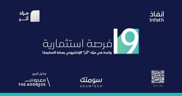 19 فرصة عقارية في مكة المكرمة عبر مزاد أثر الإلكتروني