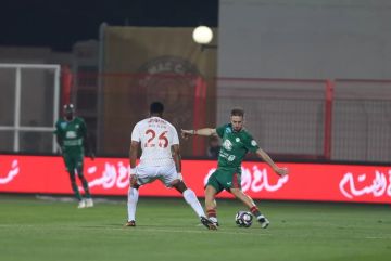 الاتفاق يتغلب على ضمك بثلاثية الاتفاق يتغلب على ضمك بثلاثية