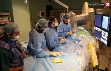 مستشفى الدكتور سليمان الحبيب بالصحافة يزيل خثرات بالشريان السباتي وشرايين القدم بالقسطرة التداخلية دون جراحة مستشفى الدكتور سليمان الحبيب بالصحافة يزيل خثرات بالشريان السباتي وشرايين القدم بالقسطرة التداخلية دون جراحة