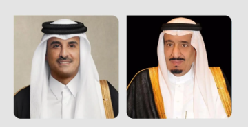 القيادة البحرينية تهنئ خادم الحرمين وولي العهد بمناسبة اليوم الوطني السعودي 95