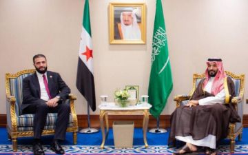 ولي العهد يلتقي الرئيس السوري في الدوحة لبحث التعاون وأمن سوريا