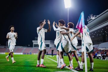 أخضر الناشئين يتأهل لنصف نهائي كأس الخليج برباعية الكويت