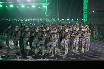 حرس الحدود يستعرض قوته في عز الوطن احتفاء باليوم الوطني الـ95