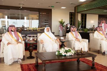 الأمير فهد بن جلوي: رعاية ولي العهد الكريمة للحفل الختامي لمهرجان سموه للهجن امتداد لدعم القطاع الرياضي الأمير فهد بن جلوي: رعاية ولي العهد الكريمة للحفل الختامي لمهرجان سموه للهجن امتداد لدعم القطاع الرياضي