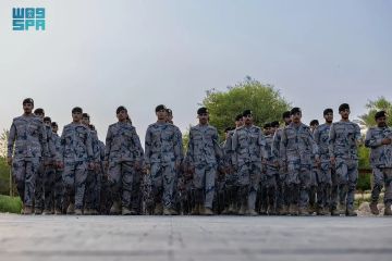 وزارة الداخلية تشارك بعروض عسكرية وموسيقية في احتفالات اليوم الوطني 95 بالدرعية