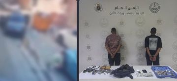 دوريات الأمن بالرياض تضبط مقيما ومخالفا لنظام الحدود لسرقتهما أجزاء من مركبتين متوقفتين