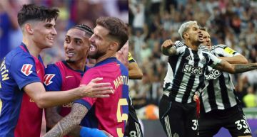 في أولى جولات دوري أبطال أوروبا.. برشلونة ضيفاً على نيوكاسل.. وعودة عاطفية لدى بروين إلى مانشستر