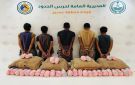 ضبط (5) مخالفين لنظام أمن الحدود في عسير لتهريبهم (100) كجم قات - sa