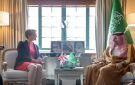 وزير الخارجية يلتقي وزيرة خارجية المملكة المتحدة - sa