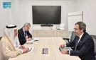 الربيعة يلتقي المدير التنفيذي لمكتب الأمم المتحدة لخدمات المشاريع - sa