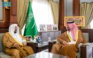 سلمان بن سلطان يستقبل وزير الشؤون الإسلامية - sa