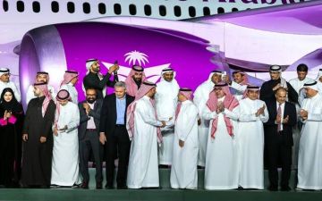 الخطوط السعودية تستقبل 27 مليون سائح وزائر خلال عام 2025