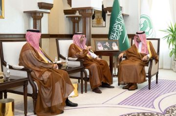 الأمير سعود بن مشعل يستقبل وزير الصناعة والثروة المعدنية