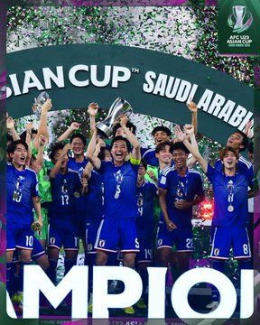 اليابان تتوج بكأس آسيا تحت 23 عاما في جدة