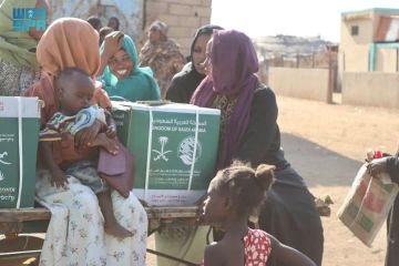 سلمان للإغاثة يوزع (2,513) سلة غذائية في ولاية النيل الأبيض بالسودان سلمان للإغاثة يوزع (2,513) سلة غذائية في ولاية النيل الأبيض بالسودان