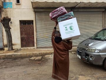 المملكة توزع (272) حقيبة إيوائية في محافظة حلب المملكة توزع (272) حقيبة إيوائية في محافظة حلب