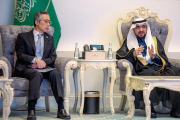رئيس جامعة القصيم يستقبل سفيراليابان لدى المملكة