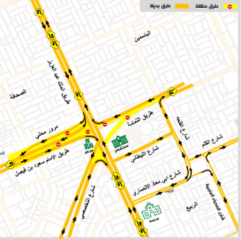 الهيئة الملكية لمدينة الرياض: تفعيل تحويلة مرورية على طريق الثمامة ضمن مشاريع تطوير الطرق