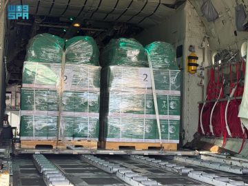 وصول الطائرة الإغاثية السعودية الـ 79 لإغاثة الشعب الفلسطيني في قطاع غزة