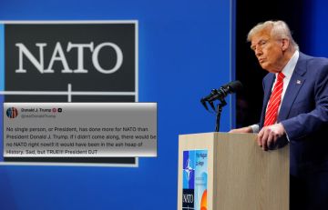 ترمب: لولا وجودي لكان الناتو في مزبلة التاريخ 