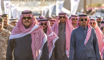 أمير حائل يزور مقر الفعاليات المصاحبة لرالي باها حائل الدولي 2026