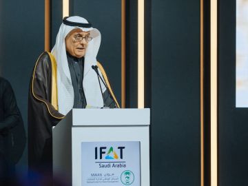 الرياض تدشن أكبر إطلاق في تاريخ IFAT بمشاركة أكثر من 450 جهة عارض