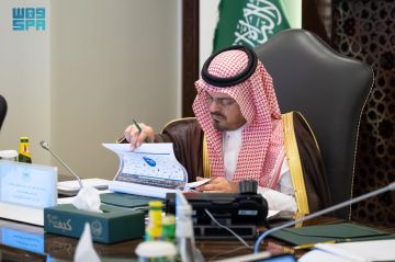 سعود بن مشعل يرأس اجتماع اللجنة الدائمة للحج والعمرة