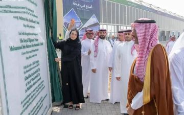 وزير الصناعة يضع حجر أساس مجمع شركة البداد باستثمارات تتجاوز 1.24 مليار ريال