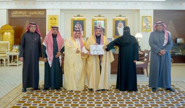 أمير القصيم يطلع على تقرير قافلة التنمية الرقمية