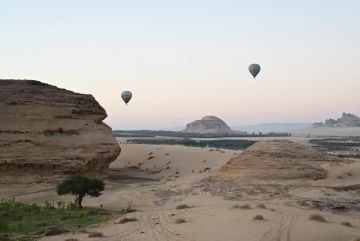 حظر القيادة المضرة بالغطاء النباتي في العلا