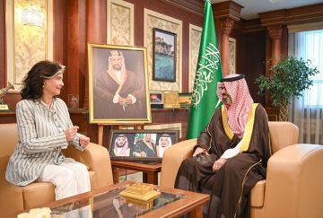 نائب أمير جازان يستقبل سفيرة مملكة الدنمارك لدى المملكة نائب أمير جازان يستقبل سفيرة مملكة الدنمارك لدى المملكة
