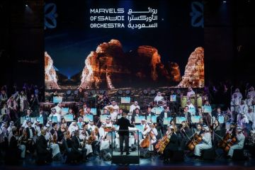 برعاية سمو وزير الثقافة.. روائع الأوركسترا السعودية تتألق فيمرايا العلا برعاية سمو وزير الثقافة.. روائع الأوركسترا السعودية تتألق فيمرايا العلا