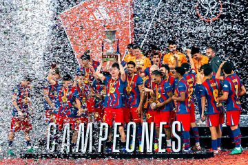 جدة تتوج برشلونة بكأس السوبر الإسباني