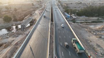 بـ 4 مسارات.. جسر الحائر عند تقاطعه مع وادي حنيفة يدخل الخدمة