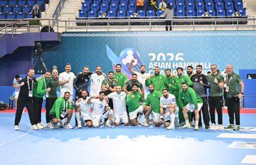 أخضر اليد يتصدر الدور التمهيدي لبطولة آسيا بالعلامة الكاملة