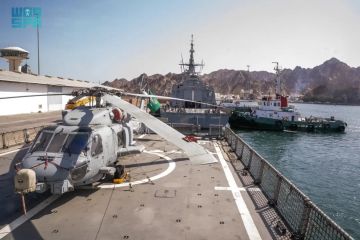 انطلاق تمرين رياح السلام 2026 بمشاركة القوات البحرية ونظيرتها العمانية في سلطنة عمان