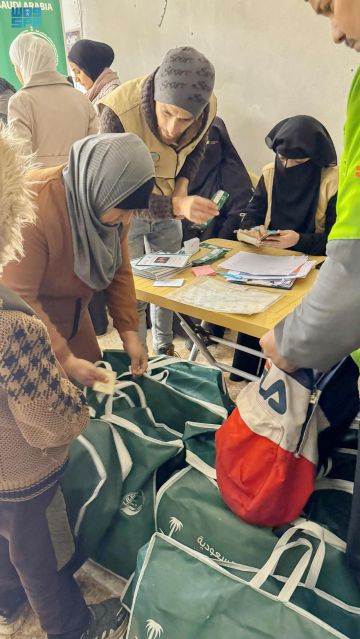 المملكة توزع (361) قسيمة شرائية في مركز خربة الجوز بمحافظة إدلب المملكة توزع (361) قسيمة شرائية في مركز خربة الجوز بمحافظة إدلب