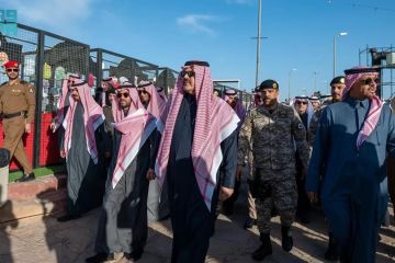 الأمير عبدالعزيز بن سعد يزور مقر الفعاليات المصاحبة لرالي باها حائل الدولي 2026