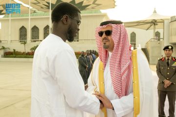 رئيس جمهورية السنغال يغادر جدة