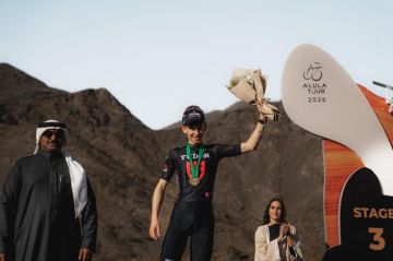 السويسري يانيس فوازارد يحصد أفضلية المرحلة الثالثة من سباق طواف العلا 2026