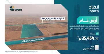 جوهرتين عقارية مميزة في مزاد سماء العارض 