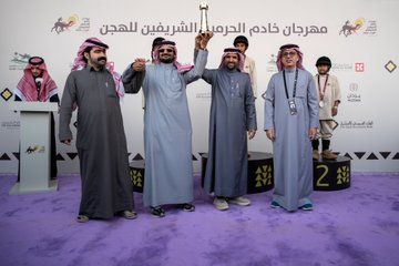 الجهني والأرينبي بطلا كأس مهرجان خادم الحرمين الشريفين في سباق الهجانة
