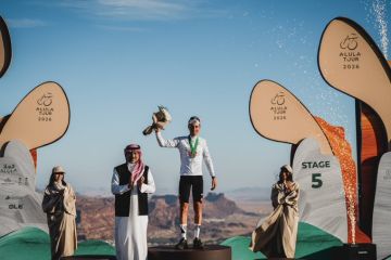 السويسري يان كريستن يتوج بلقب طواف العلا 2026 السويسري يان كريستن يتوج بلقب طواف العلا 2026