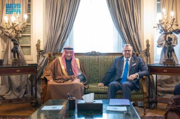 الخريجي يلتقي كبير مستشاري الرئيس الأمريكي للشؤون العربية والأفريقية الخريجي يلتقي كبير مستشاري الرئيس الأمريكي للشؤون العربية والأفريقية