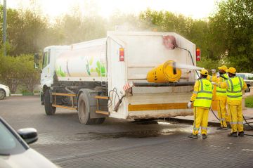 أمانة تبوك ترفع أكثر من نصف مليون طن من النفايات