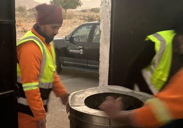 إتلاف دواجن مجهولة المصدر وإغلاق موقع مخالف بالطائف