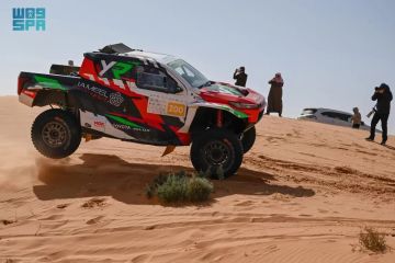يزيد الراجحي يتصدر المرحلة الأولى من رالي باها حائل تويوتا الدولي 2026.. والعطية ثانيا