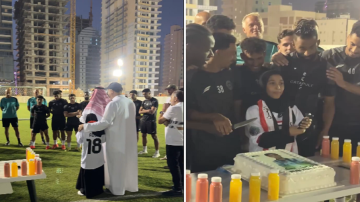 وفاء واحتواء لا يستغرب.. نادي الشباب يسطر ملحمة إنسانية بتكريم الطفلة فاطمة والنجم عادل عباس!